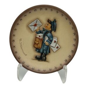 Vintage Hummel Postman Decorative Plate